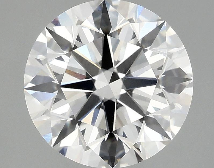 3.08 Carat Round Shaped Excellent Cut VS1 IGI Certified Lab Grown Diamond