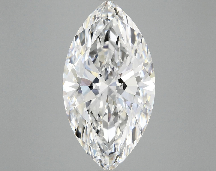 6.04 Carat Marquise Shaped Excellent Cut VVS2 IGI Certified Lab Grown Diamond