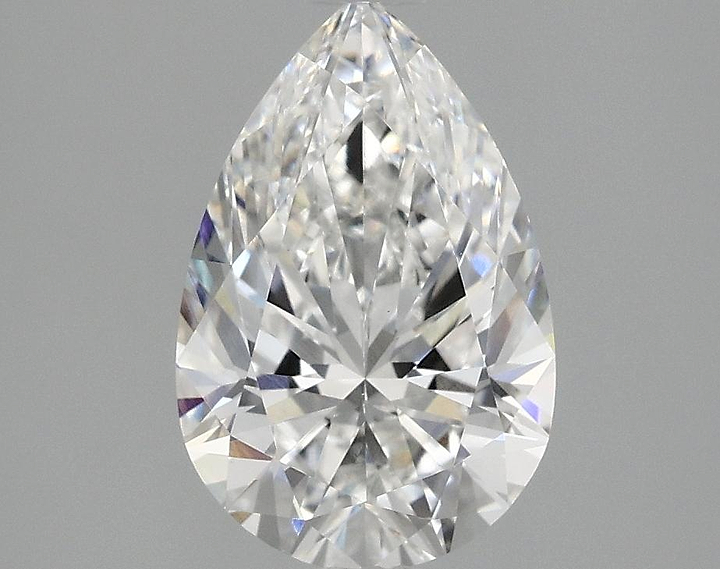 2.09 Carat Pear Shaped Excellent Cut VVS2 IGI Certified Lab Grown Diamond