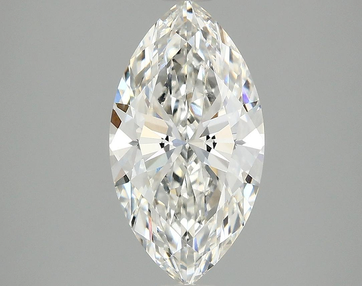 2.03 Carat Marquise Shaped Excellent Cut VVS2 IGI Certified Lab Grown Diamond