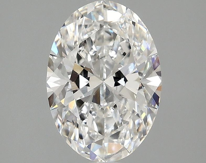 1.58 Carat Oval Shaped Ideal Cut VVS2 IGI Certified Lab Grown Diamond