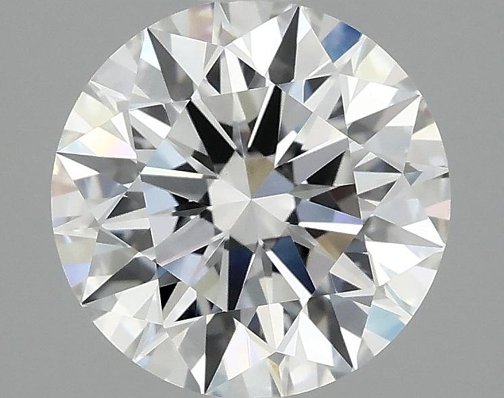 2.59 Carat Round Shaped Ideal Cut VVS2 IGI Certified Lab Grown Diamond