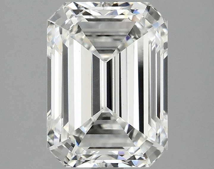 2.86 Carat Emerald Shaped Excellent Cut VS1 IGI Certified Lab Grown Diamond