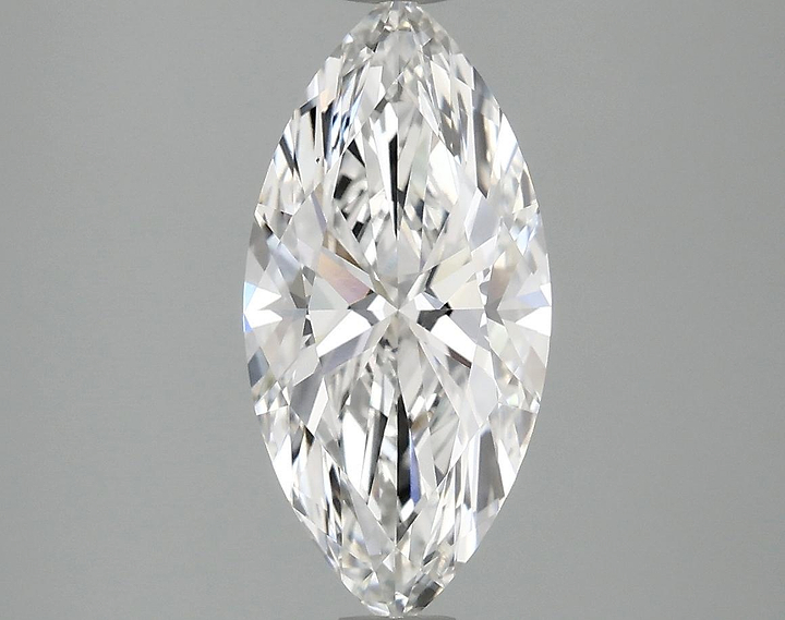 2.1 Carat Marquise Shaped Excellent Cut VS1 IGI Certified Lab Grown Diamond
