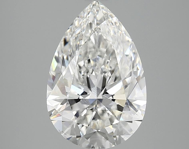 3.04 Carat Pear Shaped Excellent Cut VS2 IGI Certified Lab Grown Diamond