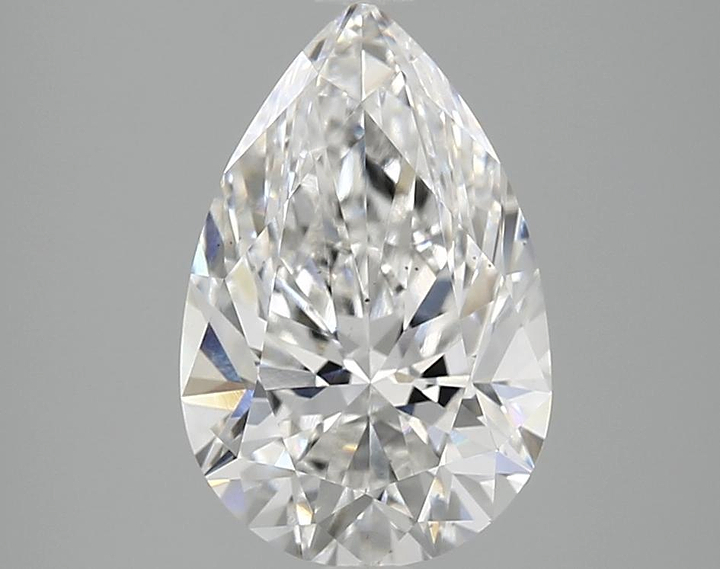 3.03 Carat Pear Shaped Ideal Cut VS2 IGI Certified Lab Grown Diamond