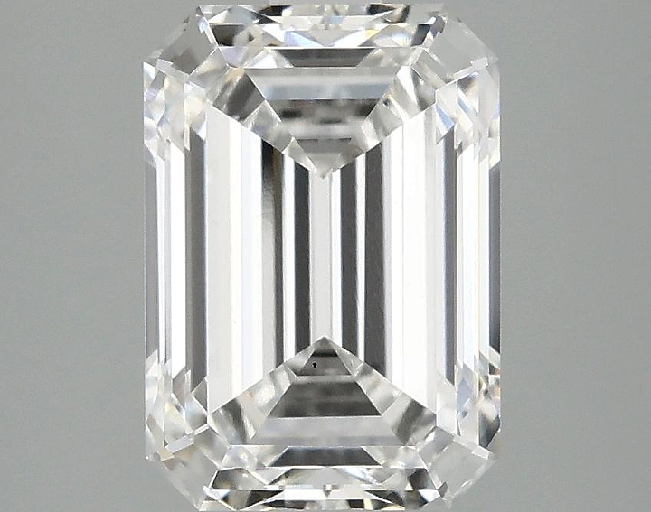 3.08 Carat Emerald Shaped Ideal Cut VS1 IGI Certified Lab Grown Diamond