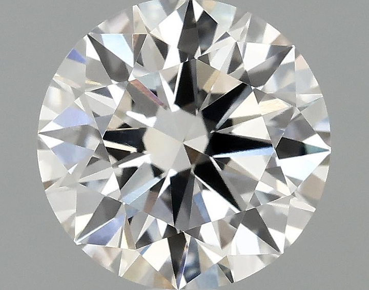 1.28 Carat Round Shaped Ideal Cut VVS2 IGI Certified Lab Grown Diamond