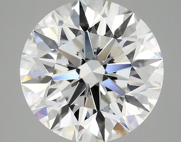 4.05 Carat Round Shaped Excellent Cut VVS2 IGI Certified Lab Grown Diamond