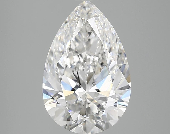 3.04 Carat Pear Shaped Excellent Cut VS1 IGI Certified Lab Grown Diamond