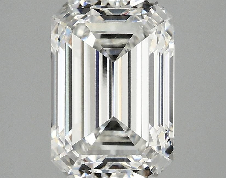 3.02 Carat Emerald Shaped Ideal Cut VS1 IGI Certified Lab Grown Diamond