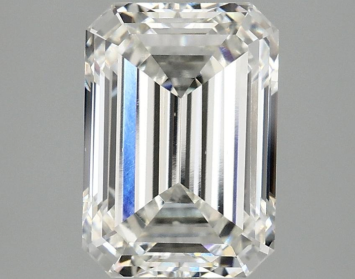 3.02 Carat Emerald Shaped Ideal Cut VS1 IGI Certified Lab Grown Diamond