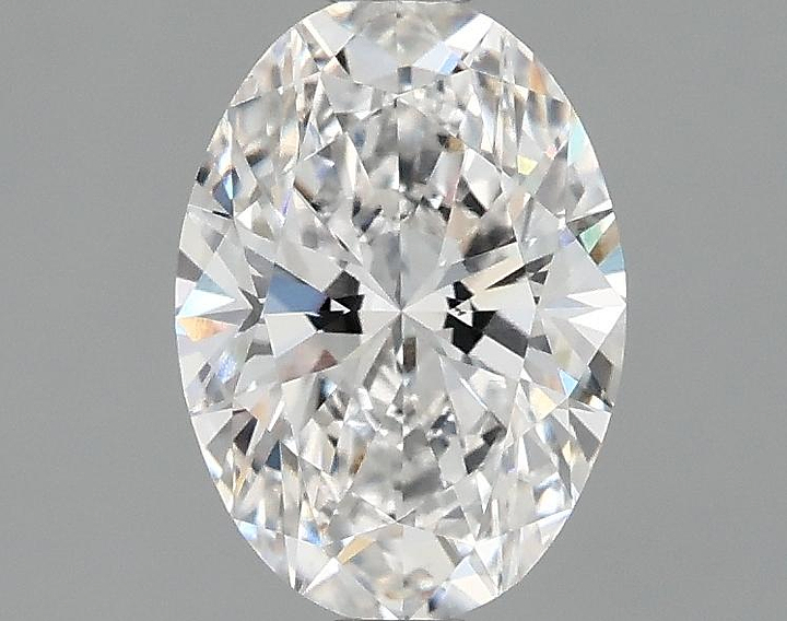 1.57 Carat Oval Shaped Ideal Cut VVS2 IGI Certified Lab Grown Diamond