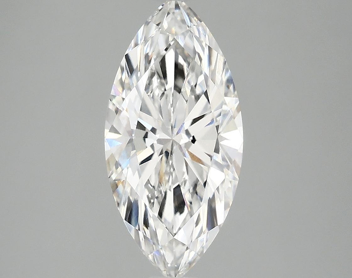 2.09 Carat Marquise Shaped Excellent Cut VVS2 IGI Certified Lab Grown Diamond