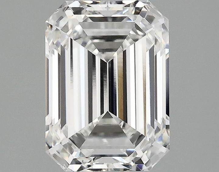 2.53 Carat Emerald Shaped Excellent Cut VVS2 IGI Certified Lab Grown Diamond