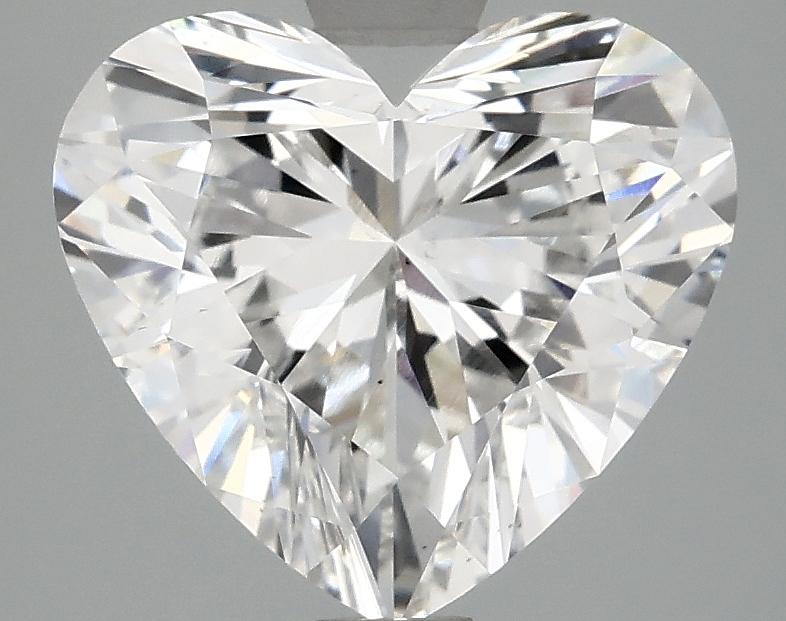 3.08 Carat Heart Shaped Ideal Cut VS2 IGI Certified Lab Grown Diamond