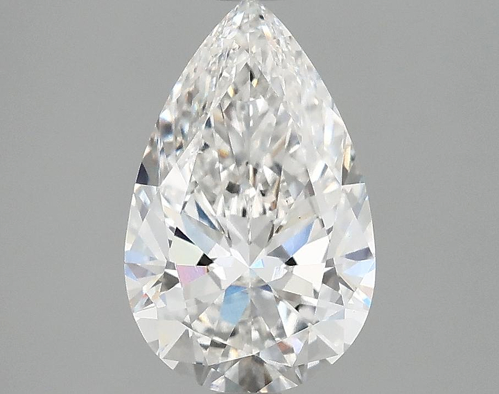 1.97 Carat Pear Shaped Ideal Cut VS1 IGI Certified Lab Grown Diamond