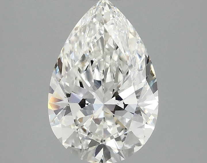 2.03 Carat Pear Shaped Excellent Cut VS1 IGI Certified Lab Grown Diamond