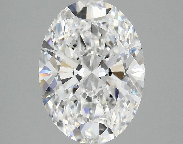 2.5 Carat Oval Shaped Excellent Cut VS1 IGI Certified Lab Grown Diamond