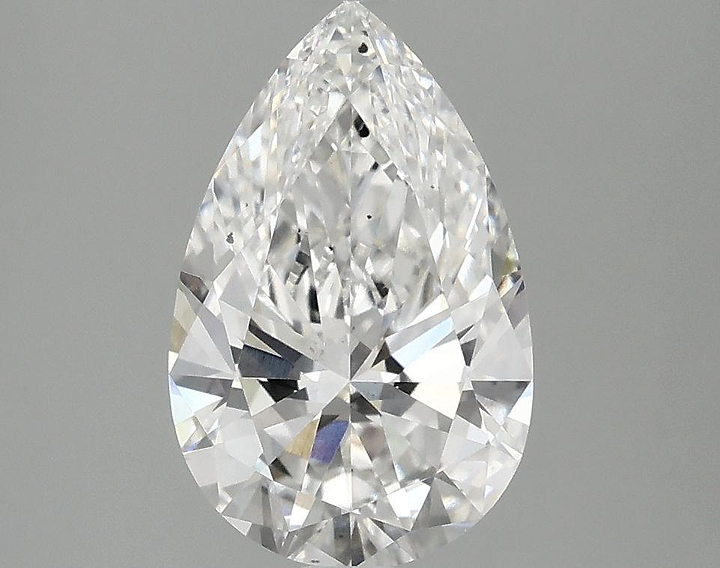 2.08 Carat Pear Shaped Ideal Cut SI1 IGI Certified Lab Grown Diamond