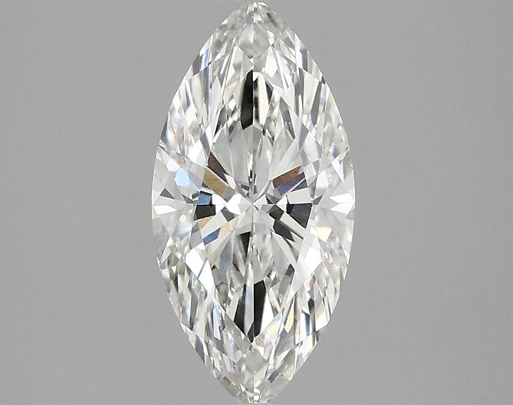 1.54 Carat Marquise Shaped Ideal Cut VVS2 IGI Certified Lab Grown Diamond