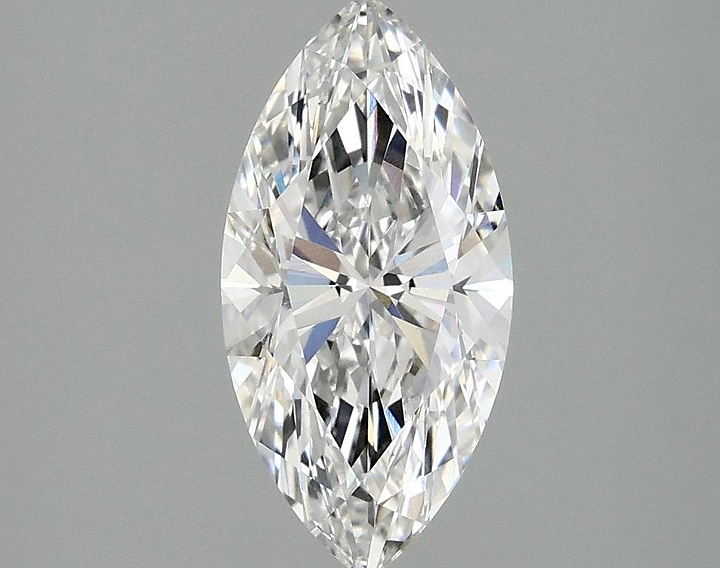 1.5 Carat Marquise Shaped Ideal Cut VVS2 IGI Certified Lab Grown Diamond