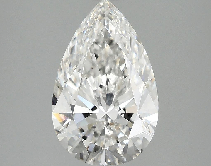2.56 Carat Pear Shaped Ideal Cut VS1 IGI Certified Lab Grown Diamond