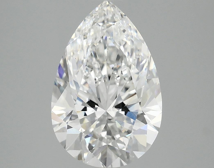3.07 Carat Pear Shaped Excellent Cut VS1 IGI Certified Lab Grown Diamond