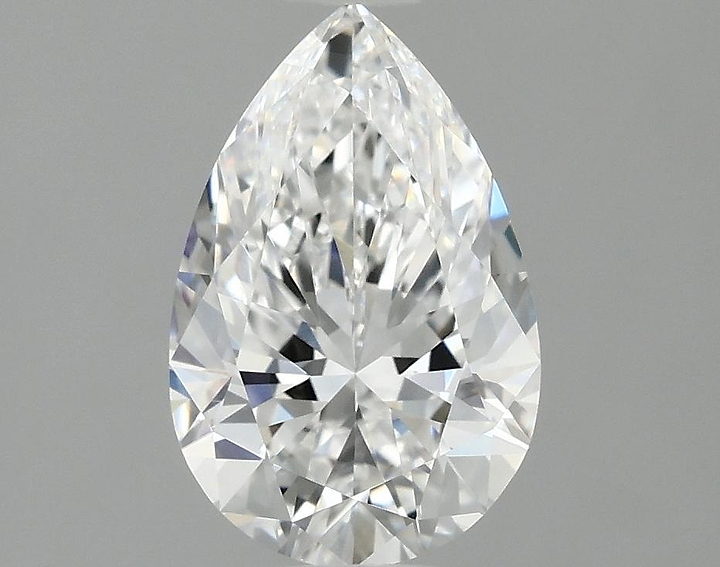 1.08 Carat Pear Shaped Excellent Cut VVS2 IGI Certified Lab Grown Diamond