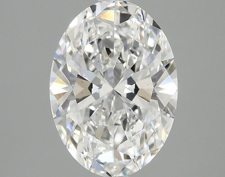 2.3 Carat Oval Shaped Ideal Cut VS2 IGI Certified Lab Grown Diamond