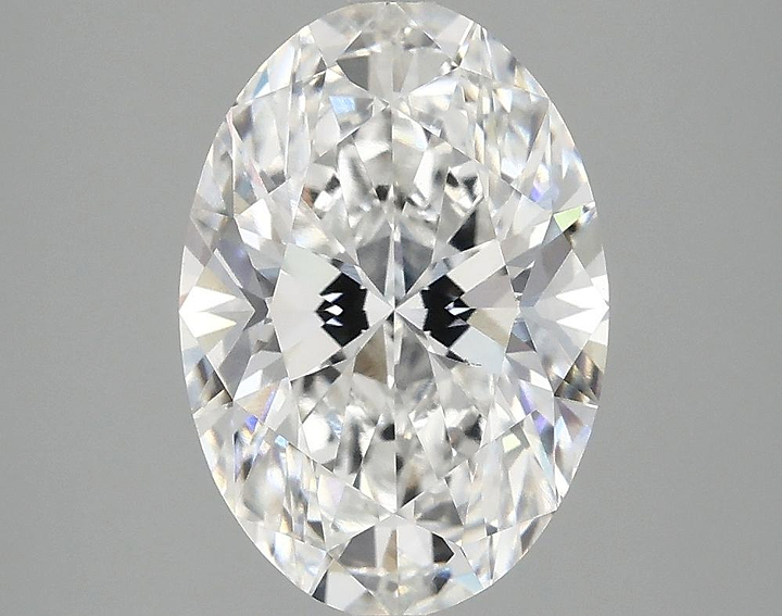 3.08 Carat Oval Shaped Ideal Cut VVS2 IGI Certified Lab Grown Diamond
