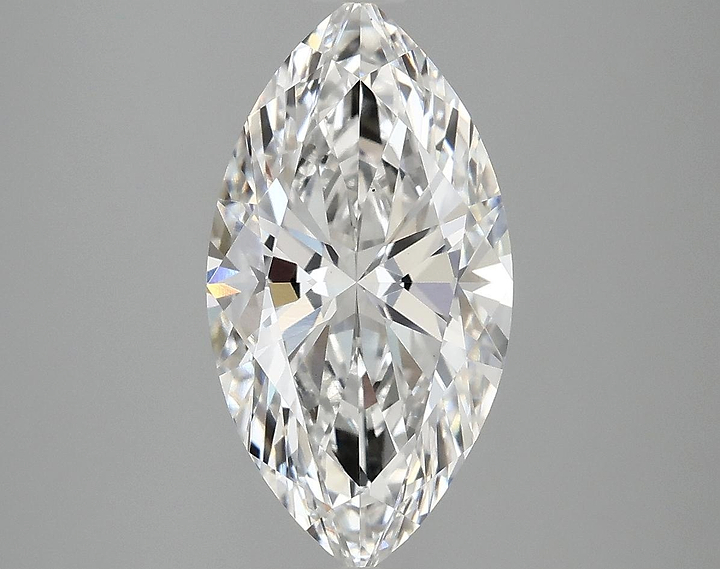 3.03 Carat Marquise Shaped Excellent Cut VS1 IGI Certified Lab Grown Diamond