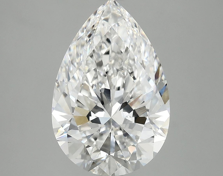 4.02 Carat Pear Shaped Excellent Cut VS1 IGI Certified Lab Grown Diamond