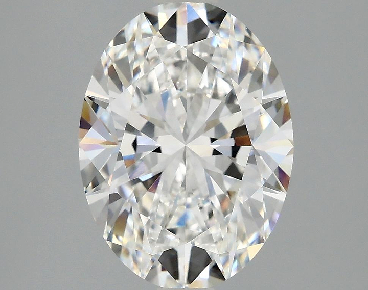 3.08 Carat Oval Shaped Excellent Cut VVS2 IGI Certified Lab Grown Diamond