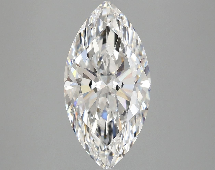 3.04 Carat Marquise Shaped Ideal Cut SI1 IGI Certified Lab Grown Diamond