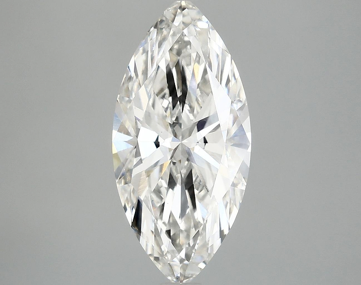 2.97 Carat Marquise Shaped Excellent Cut VVS2 IGI Certified Lab Grown Diamond
