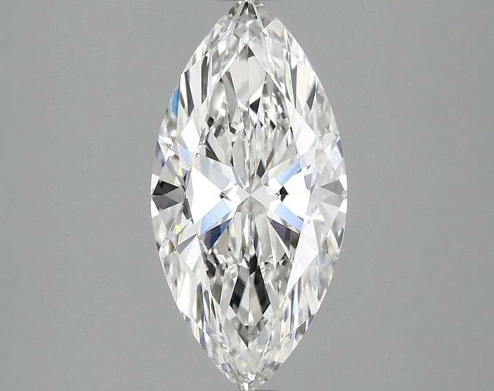 1.97 Carat Marquise Shaped Ideal Cut VVS2 IGI Certified Lab Grown Diamond