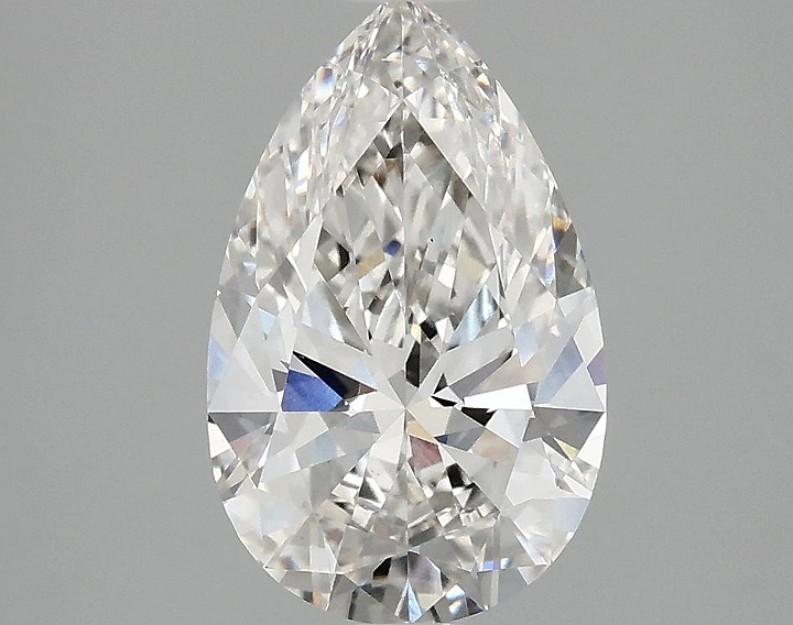 1.98 Carat Pear Shaped Ideal Cut VS1 IGI Certified Lab Grown Diamond