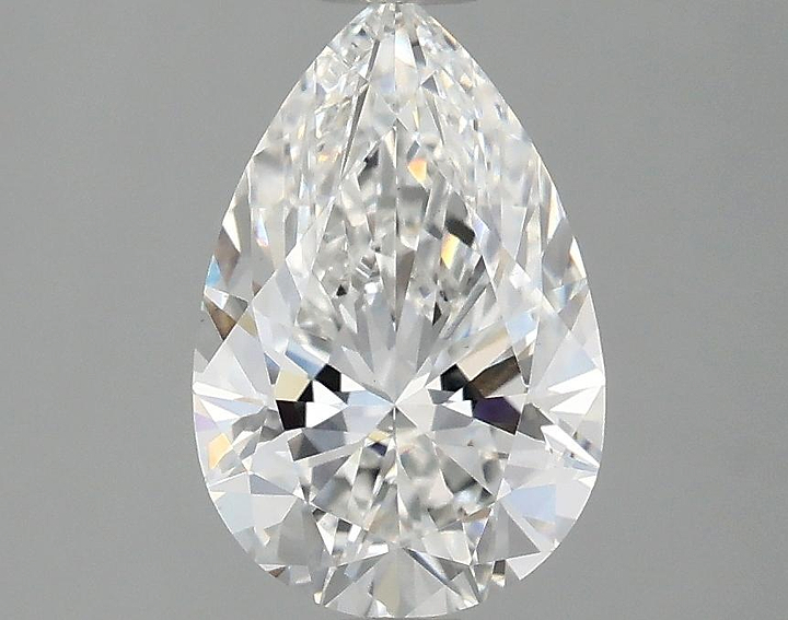 1.59 Carat Pear Shaped Excellent Cut VVS2 IGI Certified Lab Grown Diamond