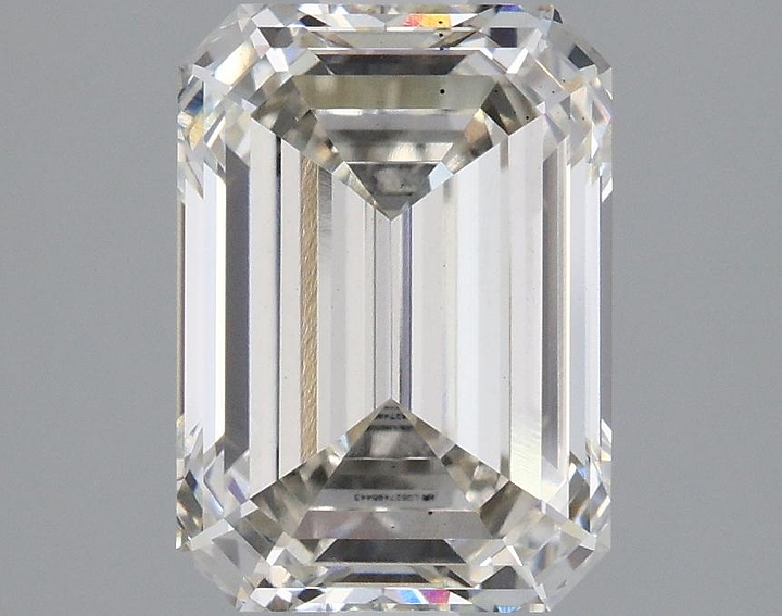 2.58 Carat Emerald Shaped Ideal Cut VS1 IGI Certified Lab Grown Diamond