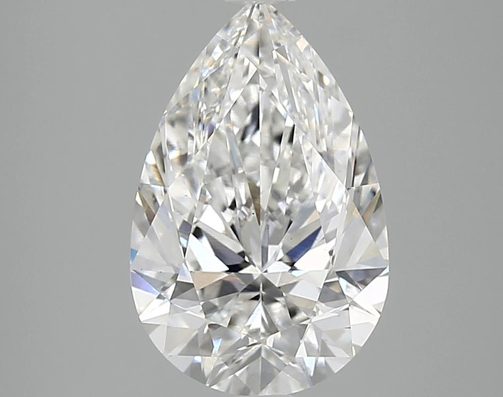 3.04 Carat Pear Shaped Ideal Cut VS1 IGI Certified Lab Grown Diamond