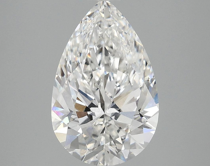 3.07 Carat Pear Shaped Ideal Cut VS1 IGI Certified Lab Grown Diamond