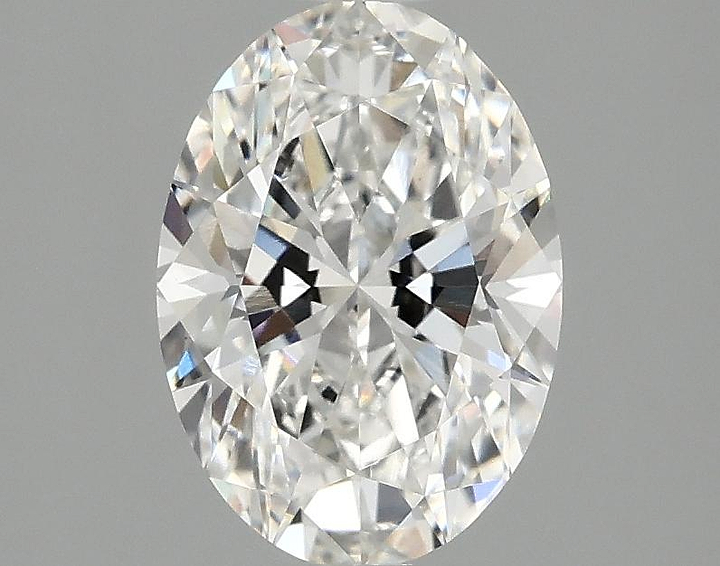 1.56 Carat Oval Shaped Ideal Cut VVS2 IGI Certified Lab Grown Diamond