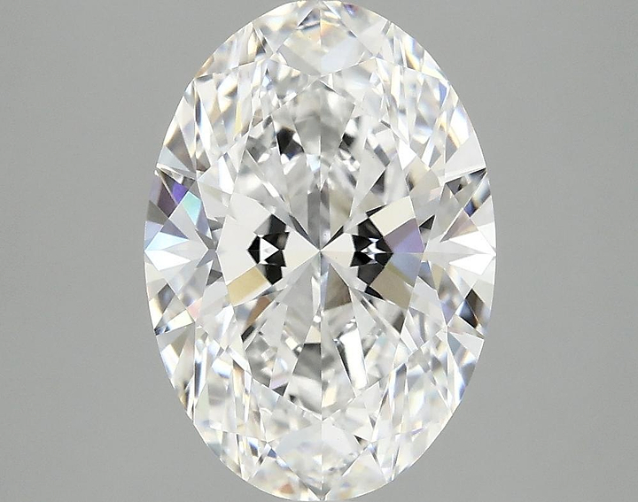 3.09 Carat Oval Shaped Ideal Cut VVS2 IGI Certified Lab Grown Diamond