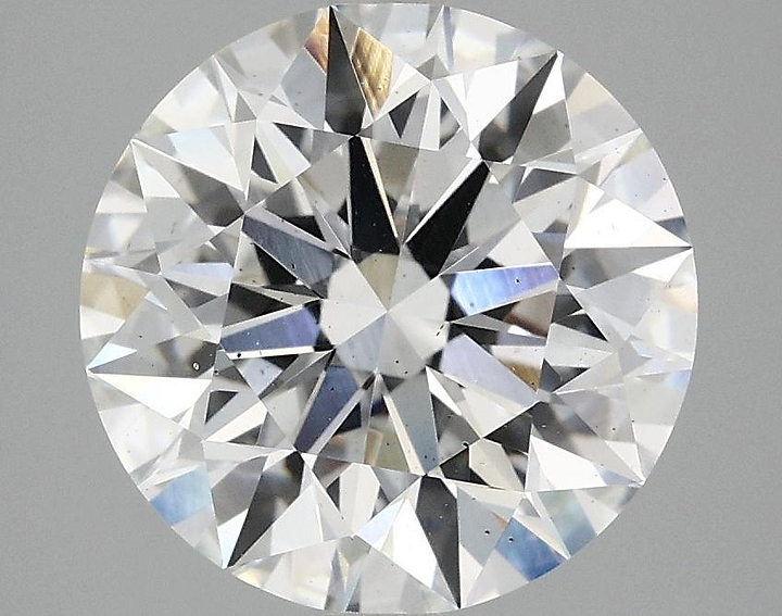 3.77 Carat Round Shaped Ideal Cut SI1 IGI Certified Lab Grown Diamond