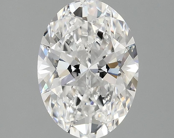 2.03 Carat Oval Shaped Ideal Cut VVS2 IGI Certified Lab Grown Diamond