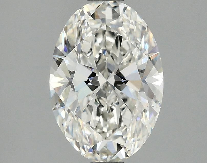 1.54 Carat Oval Shaped Ideal Cut VVS2 IGI Certified Lab Grown Diamond
