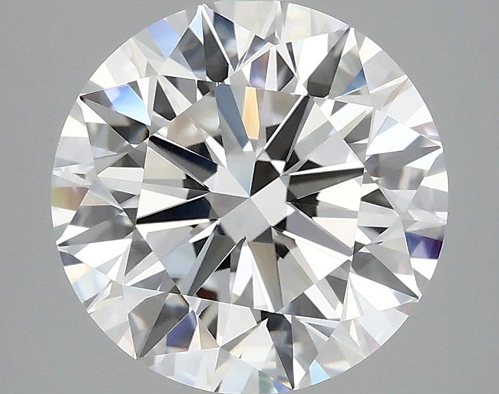 3.05 Carat Round Shaped Ideal Cut VVS2 IGI Certified Lab Grown Diamond