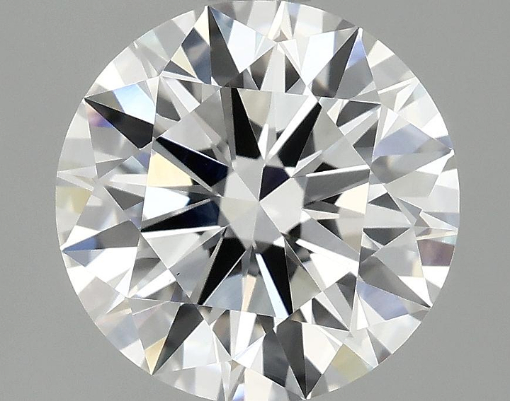 2.07 Carat Round Shaped Ideal Cut VS1 IGI Certified Lab Grown Diamond