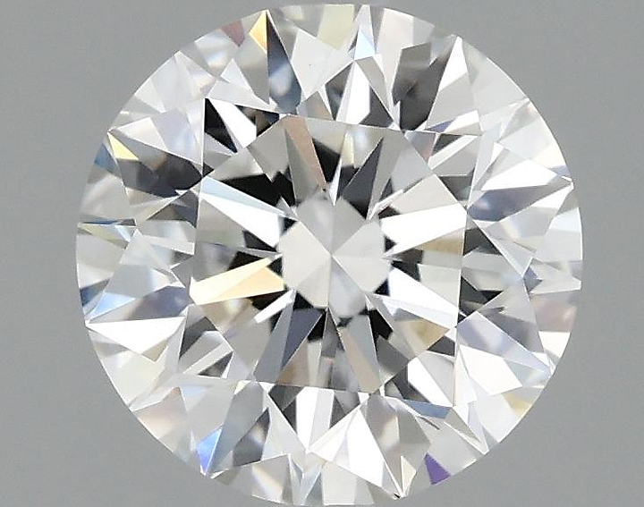 1.63 Carat Round Shaped Excellent Cut VVS2 IGI Certified Lab Grown Diamond